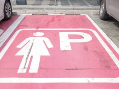 parcheggio rosa